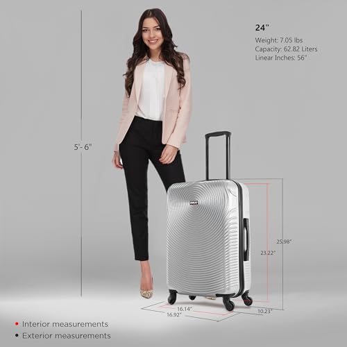 DUKAP INCEPTION Silver Spinner Luggage