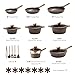 CAROTE 26PCS Pots and Pans Set Non Stick, Cookware Set Pots and Pans Induction Cook Ware, Nonstick Kitchen Cooking, PFOA Free