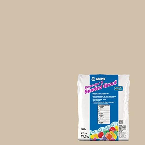 MAPEI Keracolor S Bone Cementitious Sanded Powder Grout - 25LB Bag