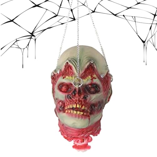 Decoraciones terroríficas de Halloween de gran formato lavables para exteriores y porche