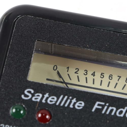 VOANZO Digital Satellite TV Signal Finder Meter with Online IF Signal Strength Display High Sensitivity DC Power for LNB and Internal Light - Image 3