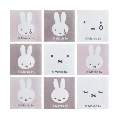 オカトー miffy ミッフィー メラミンスポンジ 角型 9個入 水アカ・茶シブ・黒ズミなどの汚れを水だけで落とす