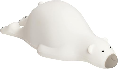 Linda luz nocturna de oso lámpara LED de oso regalos de oso plano para adolescentes luz nocturna de silicona regulable para guardería luz de oso de