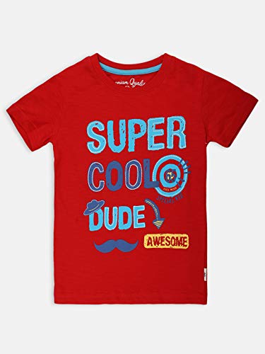 Image of Lil Tomatoes Boys Cotton Lycra T-Shirts