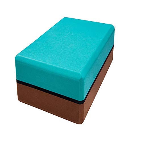 DISCOUNTL Yoga Brick Foam Fitness Brick Yoga Block Environmental Pilates Block Stretching Exercise Increases Flexibility High Density Yoga Brick
