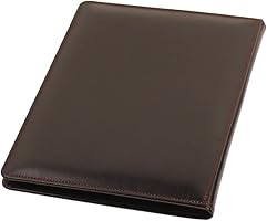 希少！ティファニー　本革　ノートパッドホルダー　A4 ブラック Amazon.co.jp: 本革 レポートパッド ホルダー -日本製- 革製レポート