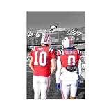 Kvsyaw Drake Maye Christian Gonzalez Canvas Poster