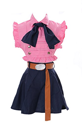 Kawaii-Story MN-24 Elizabeth The Seven Deadly Sins Pink Maid Set Anime Manga Cosplay Vestido Mujer...