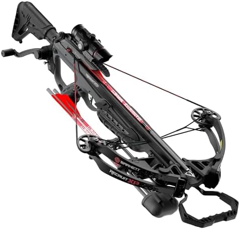 Barnett Recruit XP Crossbow Package, Compact Crossbow with 2 Arro...