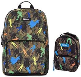 Fortnight Backpack And Lunch box Camo Set