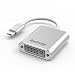 Belinda USB C TO DVI Adapter, USB 3.1 Type C (USB-C) to DVI Adapter With Aluminium Case for 2017 MacBook Pro/Samsung Galaxy S8