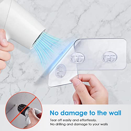 Shower Caddy Shelf Organizer Storage: Wall Adhesive Shower Holder for Inside Bathtub Shampoo No Drilling - Stainless Steel Shower Stall Basket High Suction - Rustproof Bathroom Rack for Bath 2 Pack