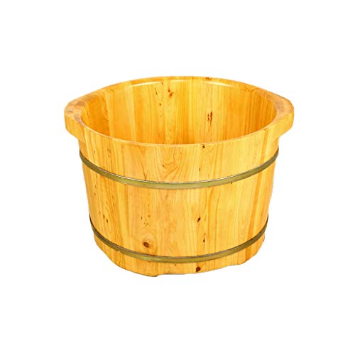 Tina de Madera para Masaje de Pies de Cedro