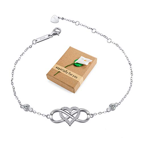 Bracciale da donna in argento Sterling 925 con