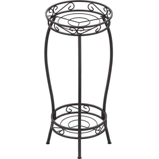 Unique Lifestyle Tall Metal Plant Stand Rustproof Decorative Wrought Iron Flower Pot Rack 2 Tier Supports for Small Double Plants Indoor Outdoor Patio Corner Garden (B0B8ZYV4ZJ) Amazon Price History, Amazon Price Tracker