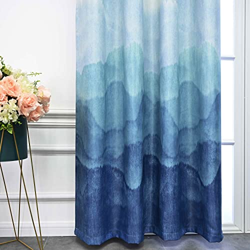 Wpkira Window Treatments Classic Screens Curtain Chinese Painting Curtain Thread Fringe Window Panel Room Divider 39X78 Inch 1 Panel #TOP3
