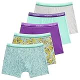 [INNERSY] ボクサーパンツ 前開き キッズ 下着 綿 ボクサーブリーフ ボーイズ パンツ男の子 5枚セット 140-170（170，のどカラ）