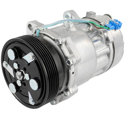 Image of SCITOO AC Compressor for Volkswagen for Jetta 1.9L 1993-1995 1997-1999 | Fast Cooling, Ultra Low Noise (≤72 dB)Air Conditioner Compressor with Clutch, Easy Installation, 1H0820803D 1H0820803DU