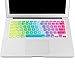 MOSISO Silicone Keyboard Cover Compatible with MacBook Air 13 inch A1466 A1369 2010-2017&Compatible with MacBook Pro 13/15 inch (with/Without Retina Display, 2015 or Older Version), Blue & Pink