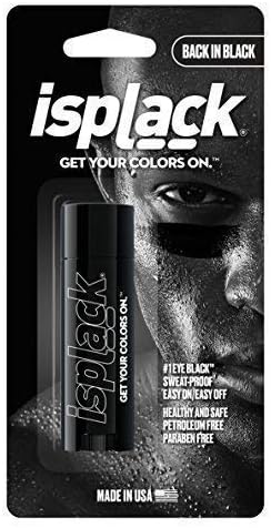 iSplack Colored Eye Black - Get You Colors On. Reduce Glare. Non-Toxic. Paraben Free. 100% Performance.