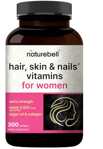 NatureBell Hair Skin Nails Vitamins for Women