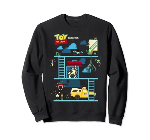 Sweat Toy Story 8-Bit cadeau original pour anniversaire d'adulte nostalgique