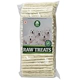 BARKZ & CLLAWZ Adult Natural Twisted Rawhide Chew Sticks for Dog,(900 Gm) High Proteins Easily Digestible