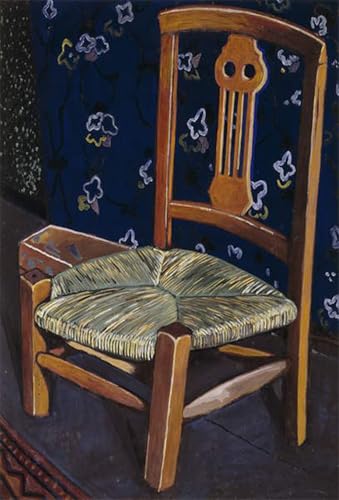 Tableau la Chaise de Madeleine Spilliaert pour décorer un salon minimaliste élégant
