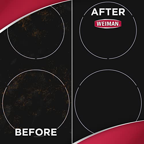 Weiman Cooktop Cleaner For Daily Use (2 Pack) Streak Free, Residue Free, Non-Abrasive Formula - 22 Ounce #TOP3