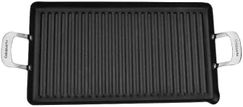 Cuisinart Classic Hard Anodized Grill 10 x 18 Full Griddle 6345-25G Double Burner Chef's Classic
