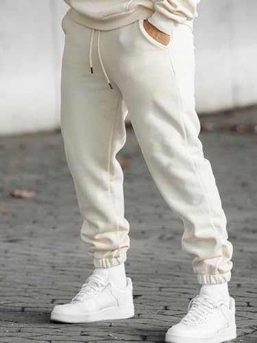 Image of dockstreet Mens Baggy fit Jogger /Sweatpants /Gym Gear, Trouser, Loose Home Relaxed Pants