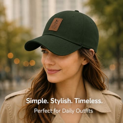 Image of Baseball Cap for Men Original Adjustable Unisex Cap, Mens Caps Stylish, All Sports Type Caps or Hats, Free Size, UV Protection, Sports Cap for Men's, Outdoor Casual Wear (Pack of 1)
