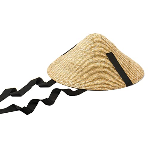 Chapeau de paille protection UV efficace pour femme