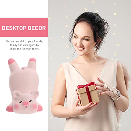 Support de téléphone mignon cochon rose pour bureau et maison - 6