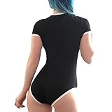 LittleForBig Bawełniany śpioszki Onesie Piżama Bodysuit-Seria pastelowa Czarny XL