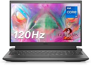 Dell G15-5511 15.6 Inch FHD 120Hz Gaming Laptop, Intel Core i7-11800H, NVIDIA GeForce RTX 3060 6GB, 16GB RAM, 512GB SSD, Backlit Keyboard, Windows 11 Home (Black)