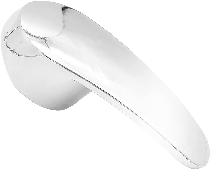 40 mm Single Handle Replacement Faucet Handle with Screw Cold Hot Tap Handles for Kitchen Bathroom Faucet (Silver)