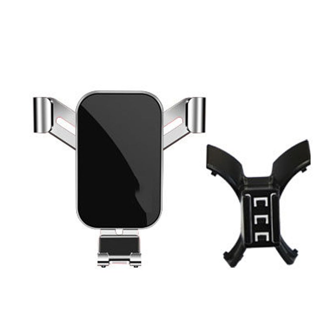 WHLXQ Car phone holder,Compatible with Nissan X Trail 2008–2015,Auto Parts,silver