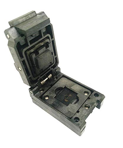 Gimax BGA88 Clamshell burn in socket pitch 1.0mm IC size 1418mm BGA88(1418)-1.0-CP01NT BGA88 VFBGA88 burn in programmer socket