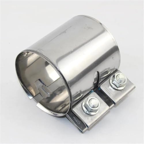 Tubo de escape coche de 3 pulgadas con abrazadera de manguito en acero inoxidable de 85mm