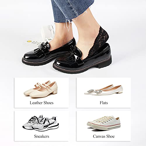 Fixseed No Show Socks Womens 6 Pairs Lace Socks Ultra Low Cut Socks For Flats Invisible Non Slip Thin Socks With Lace Trim #TOP3