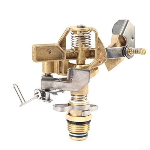 ZAMETTER Arroseur d'eau de jardin en cuivre - Arroseur à impulsions - En acier inoxydable - Automatique