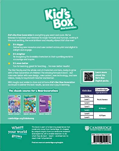 Kid's Box New Generation Level 4 Pupil's Book with eBook British English