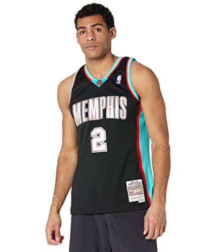 Mitchell & Ness NBA Swingman Jersey Grizzlies 01 Jason Williams Black/Teal LG