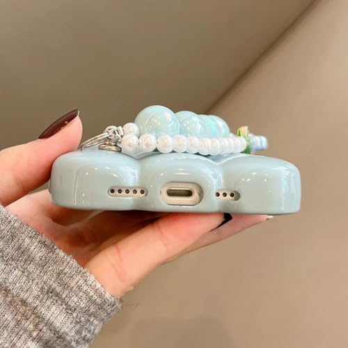 Coque Antichoc iPhone 16 Pro Max Violette avec Bracelet Anti-Chute - 6