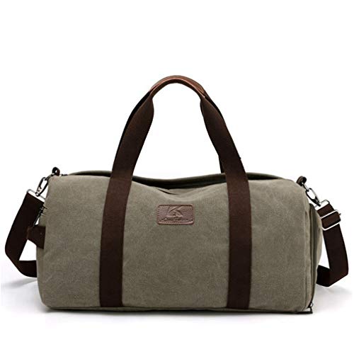 Bolsa de Viaje de Lona con Compartimento para Zapatos, Bolsa de Transporte para Mujer Cover