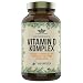 Produktbild naturalie® - Vitamin D Komplex | Vitamin D3 + Vitamin K2 MK7 (K2VITAL®) und Magnesium | vegan und ohne unnötige Zusatzstoffe |180 Kapseln im Braunglas kein Plastik | schadstoffgeprüft