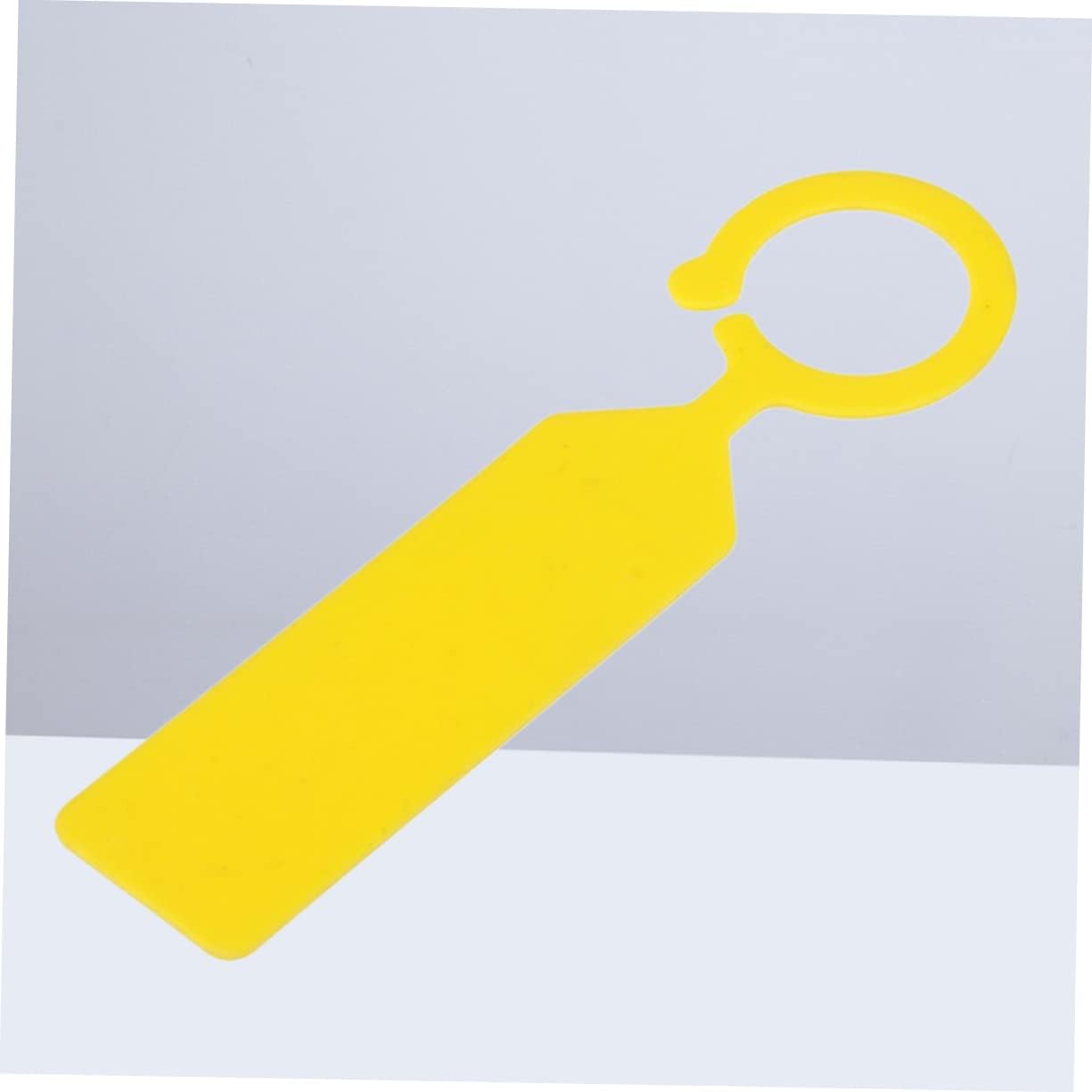 TEHAUX 120pcs Reusable Plastic Bottle Tags with Buckle Design Gardening Labels for Wine Bottles and Easy to Write Stylish Color Options