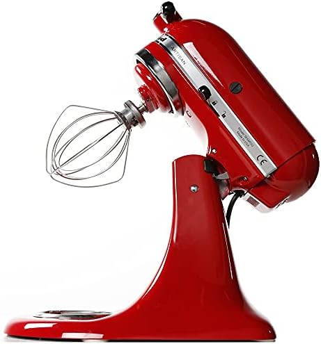 MMOBIEL 6-Wire Whip Attachment Replacement K45WW Stainless Steel Whisk Compatible with KitchenAid Mixer Accessories - Egg Cream Stirrer - Cup Cakes Batter Whip - Mayonnaise Mixer