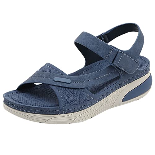 HOOUDO Sandalias Senderismo Mujer,Sandalias Verano Mujer,Zapatos Vestir,Zapatos Vestir,Zapatillas Negras de Vestir,Zapatillas de Verano de Vestir